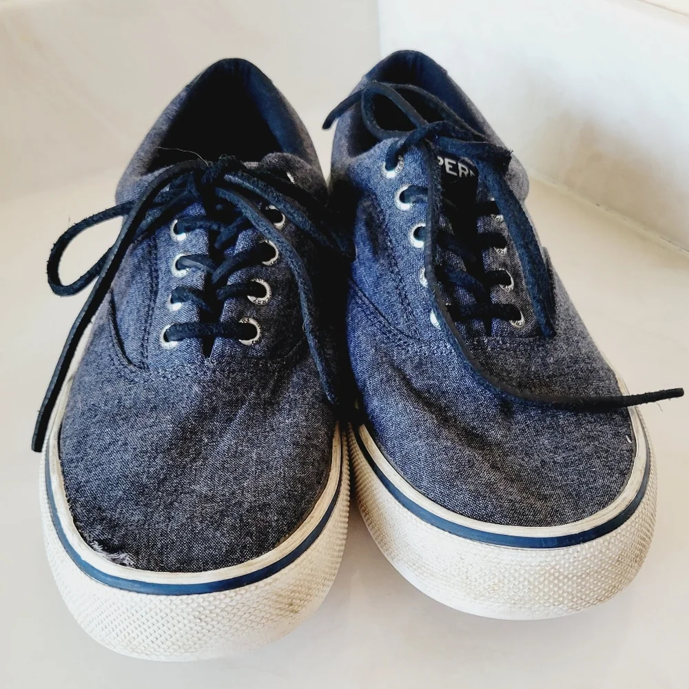 Sperry Men's Striper II Chambray Sneaker